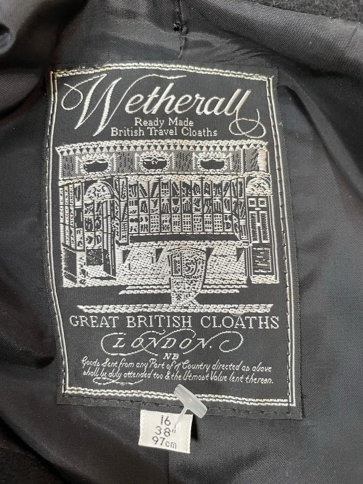 1970s Long Coat by Wetherall - Size 16