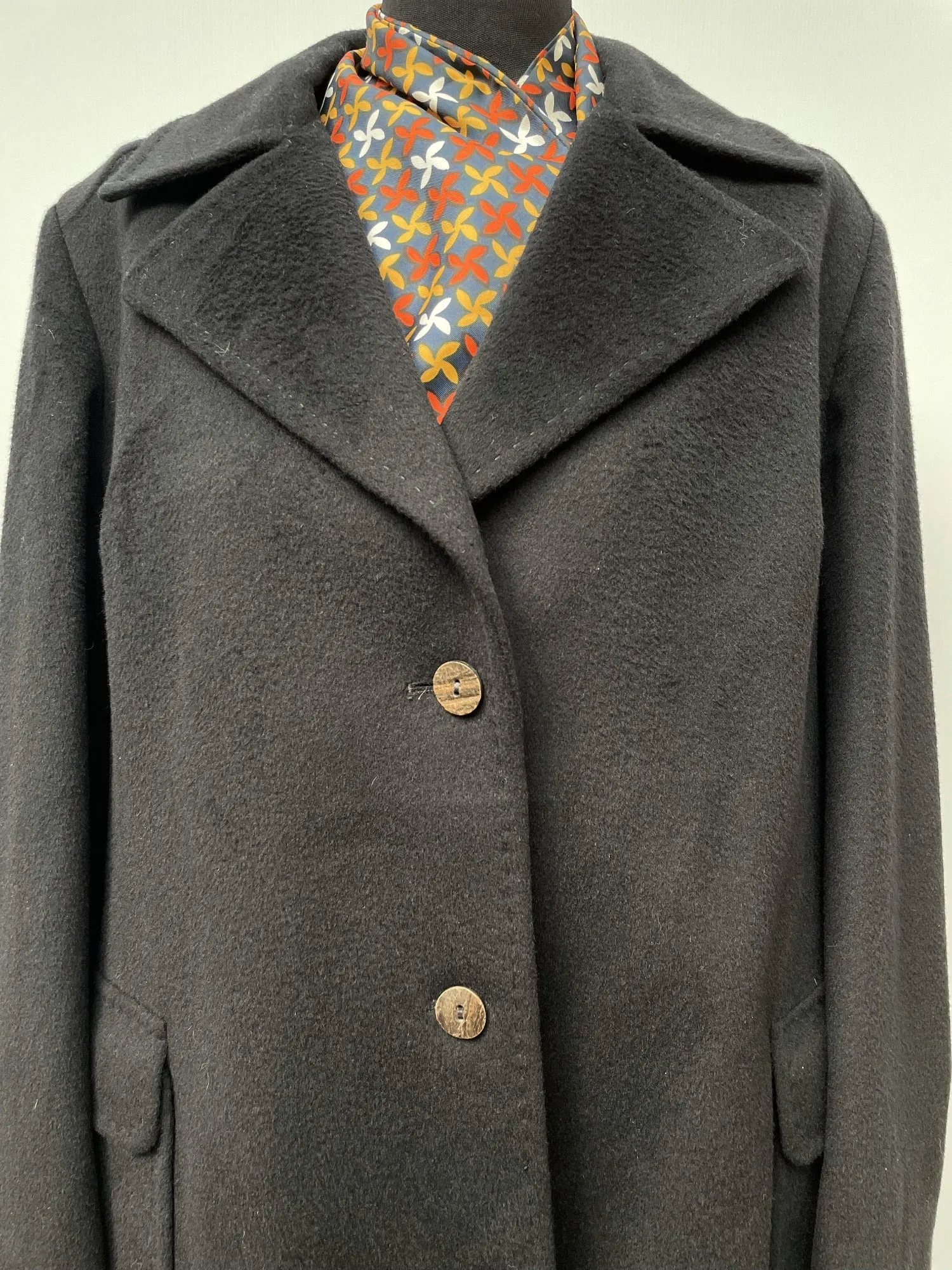 1970s Long Coat by Wetherall - Size 16