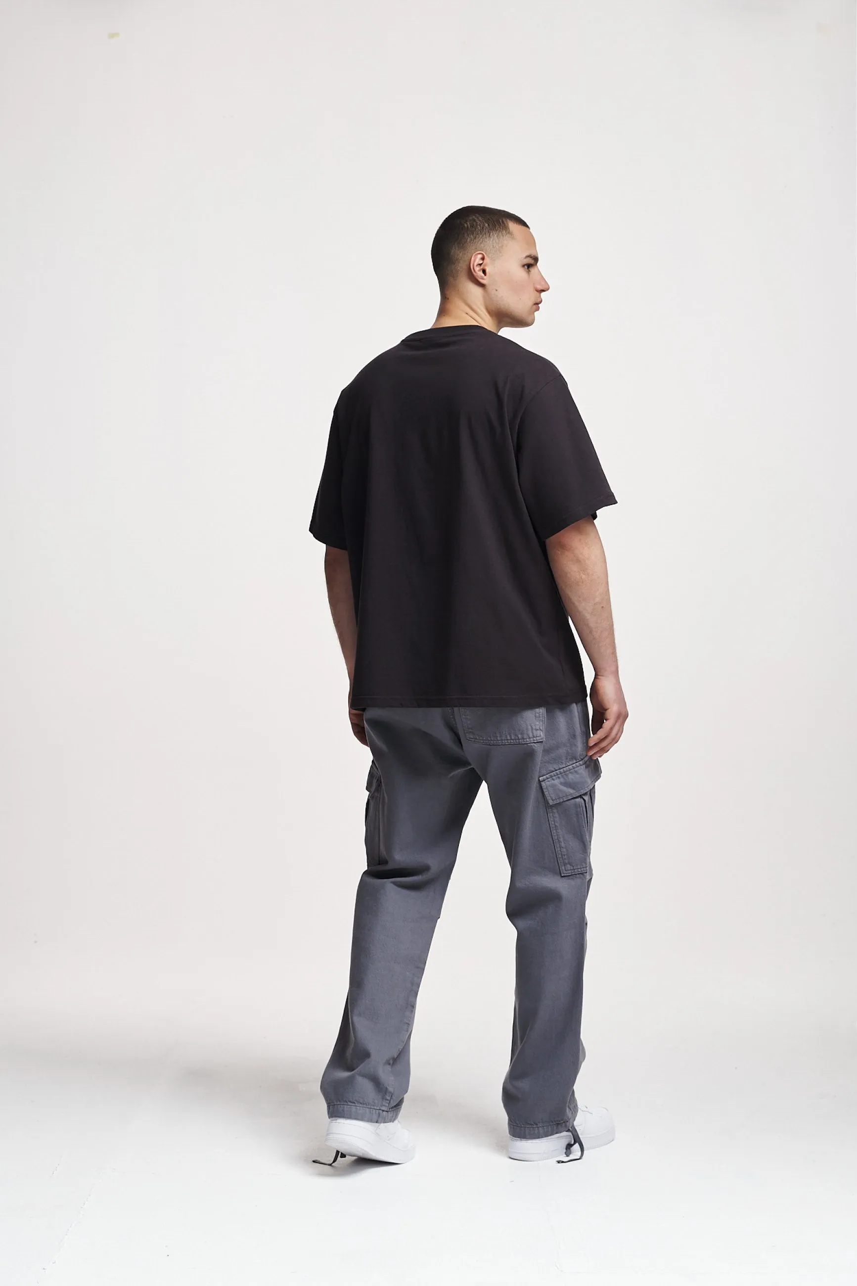 2Y Studios | LUNAS 2-POCKET CARGO PANTS | grey