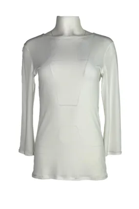 3/4 sleeve single layer top