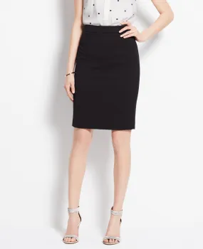 Ann Taylor Black Textured Pencil Skirt Size 2