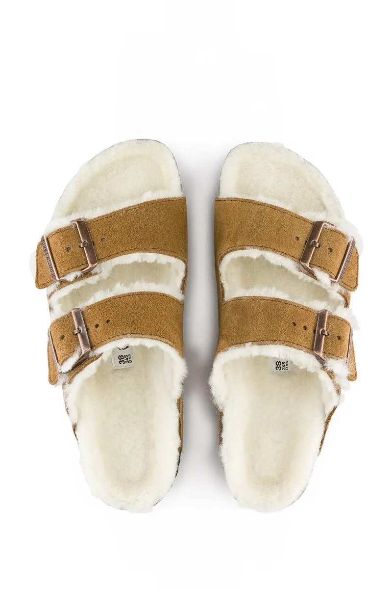 Arizona Shearling | Mink Suede
