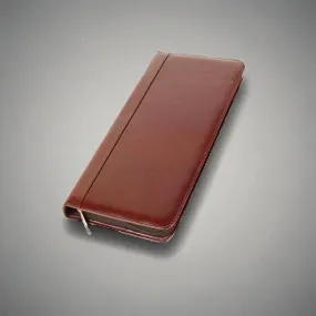 Aston Leather Collector's 40 Pen Case - Brown