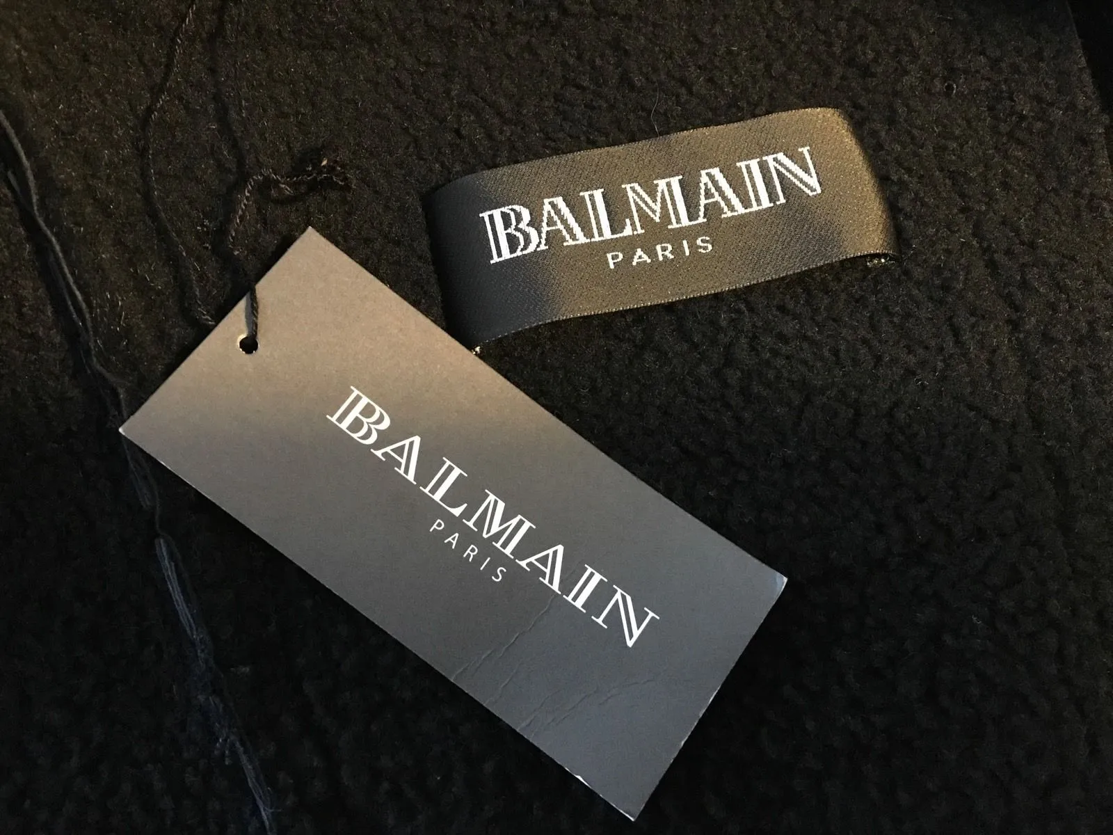 Balmain Shearling Lined Biker Jacket Size 40 S Small Most Wanted $10,450 Ladies
