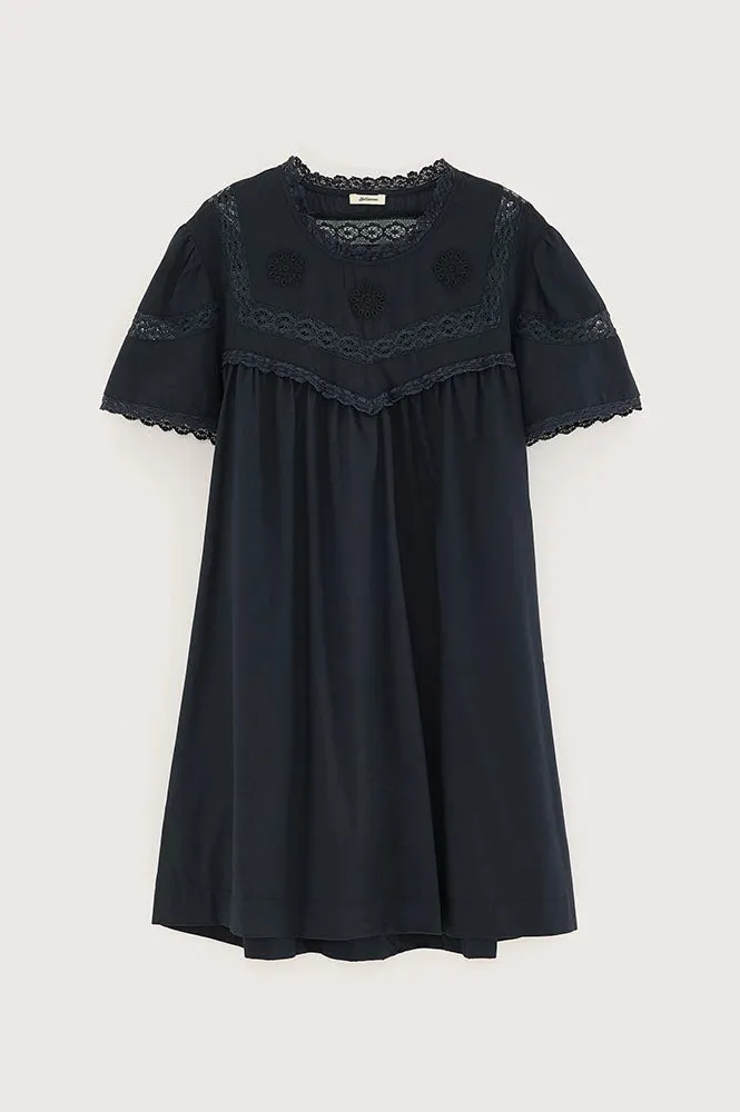 Bellerose Djerba Black Beauty Mini Dress