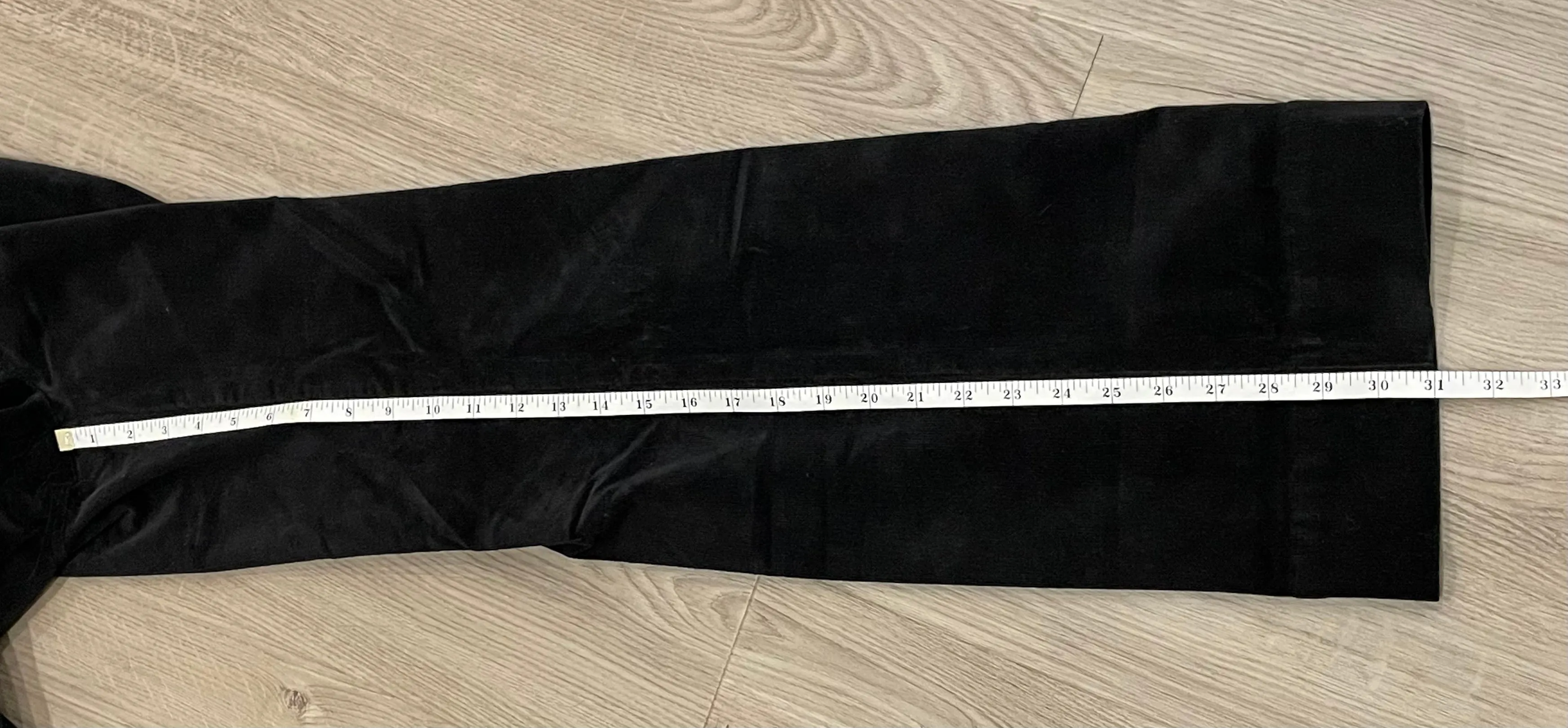 Black Maternity Corduroy Pants, size Small, Maternity S (4-6)