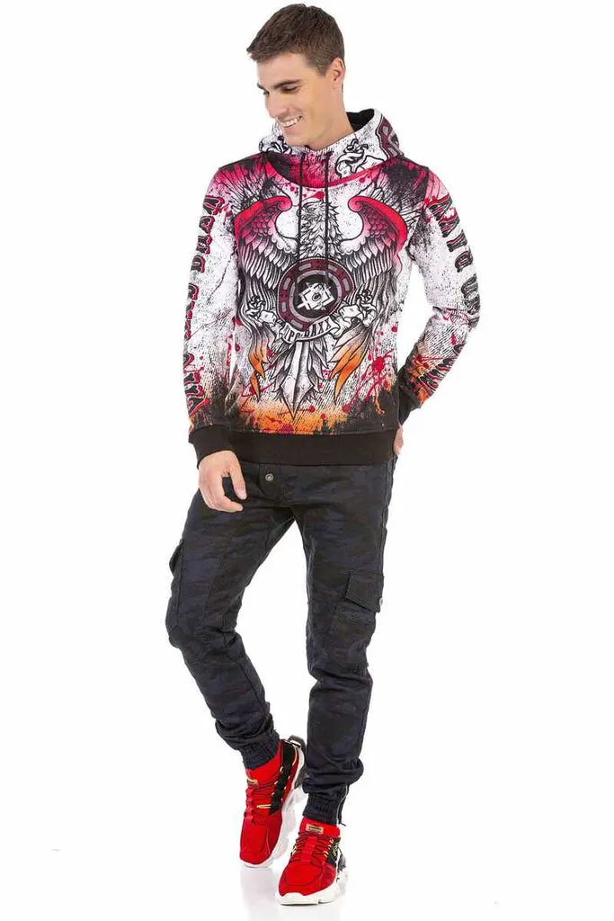 CD690 Camouflage Rubber Leg Men's Cargo Pants