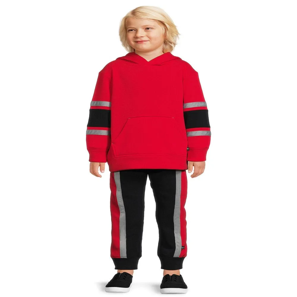 Cheetah Boys Fleece Hoodie and Joggers, 2-Piece Set, Size 4-18 Husky