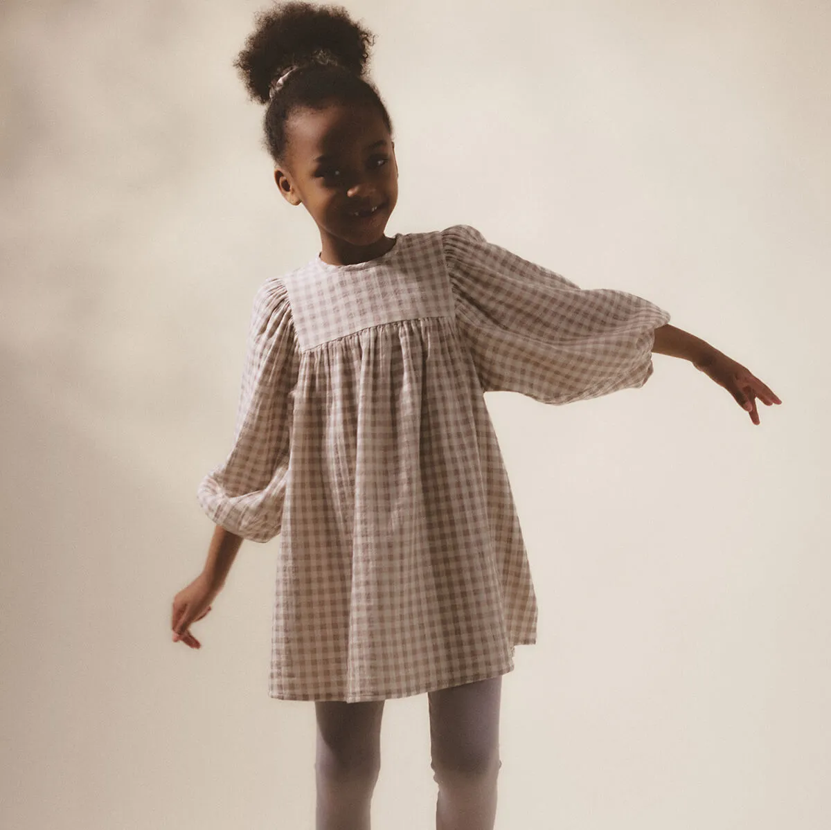 Clementine Dress in Gingham by Soor Ploom - Last Ones In Stock - 2-6 Years