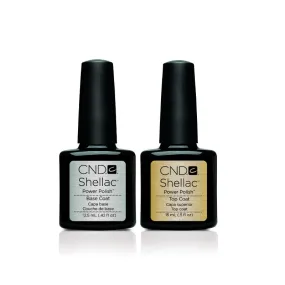 CND Shellac - Base & Top Coat (0.50 oz)