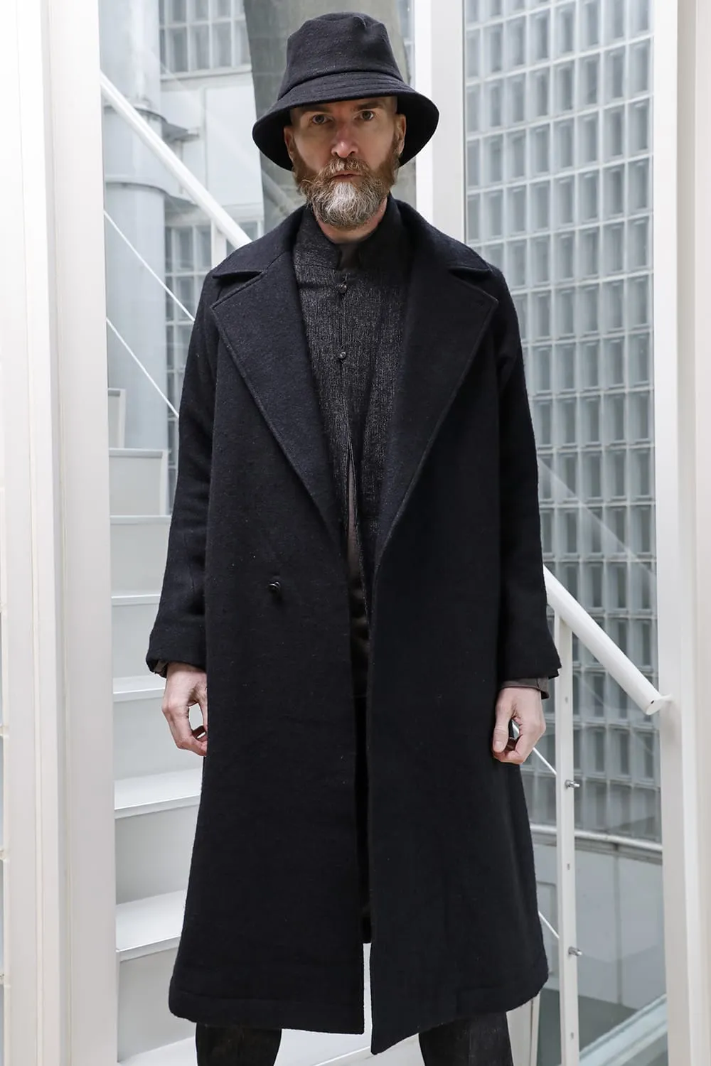 Coat wool milling