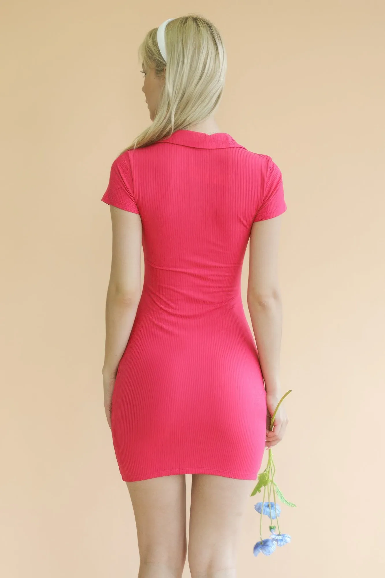 Comfortable Short Sleeve Bodycon Mini Dress