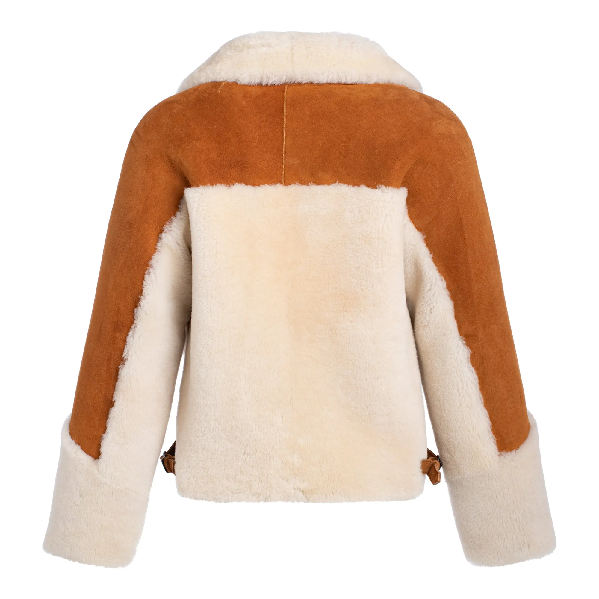 Dallas Shearling two-tone Jacket
