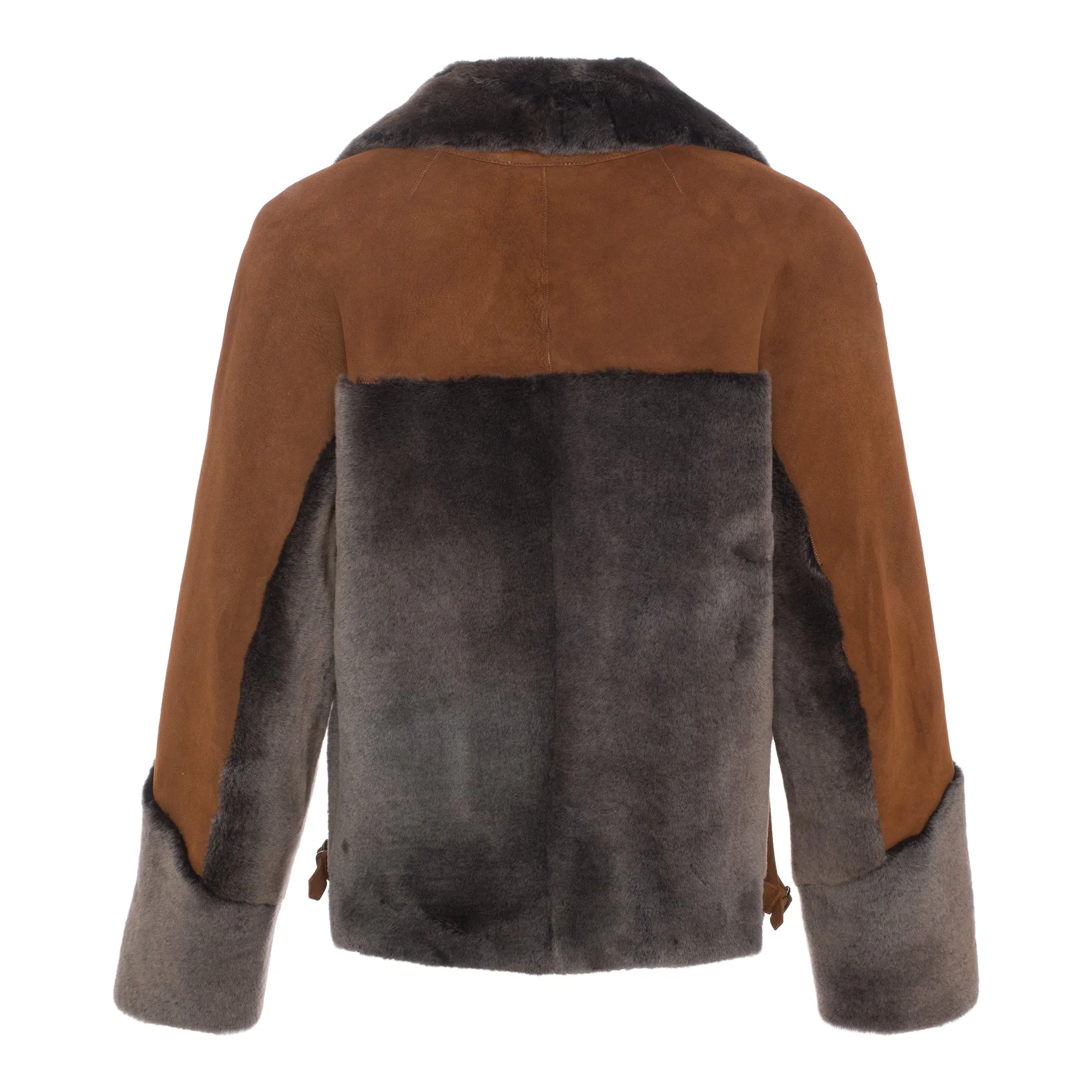 Dallas Shearling two-tone Jacket