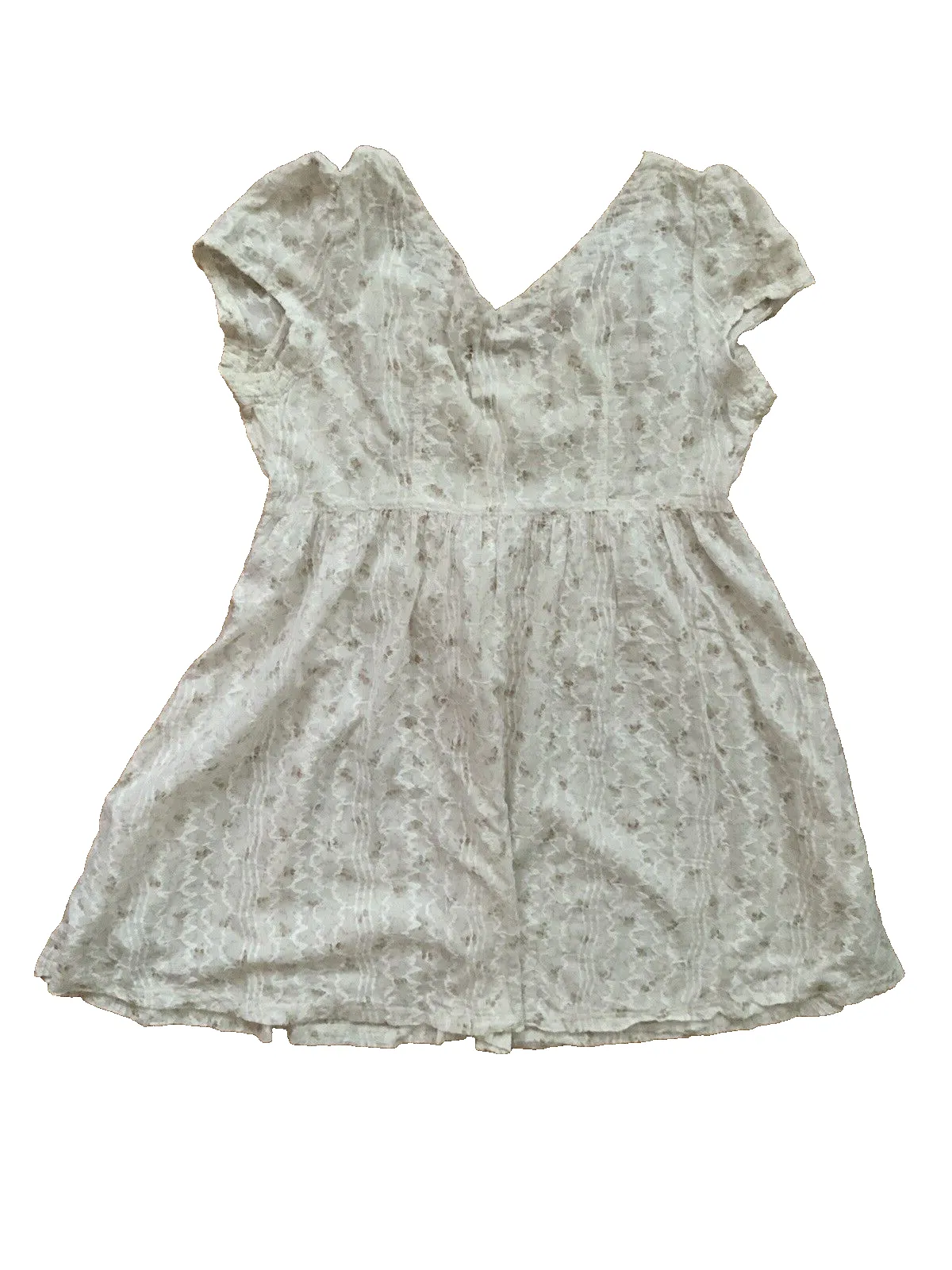 Denim Supply By Ralph Lauren Swiss Floral Babydoll Dress Embroidered Bohemian S ladies