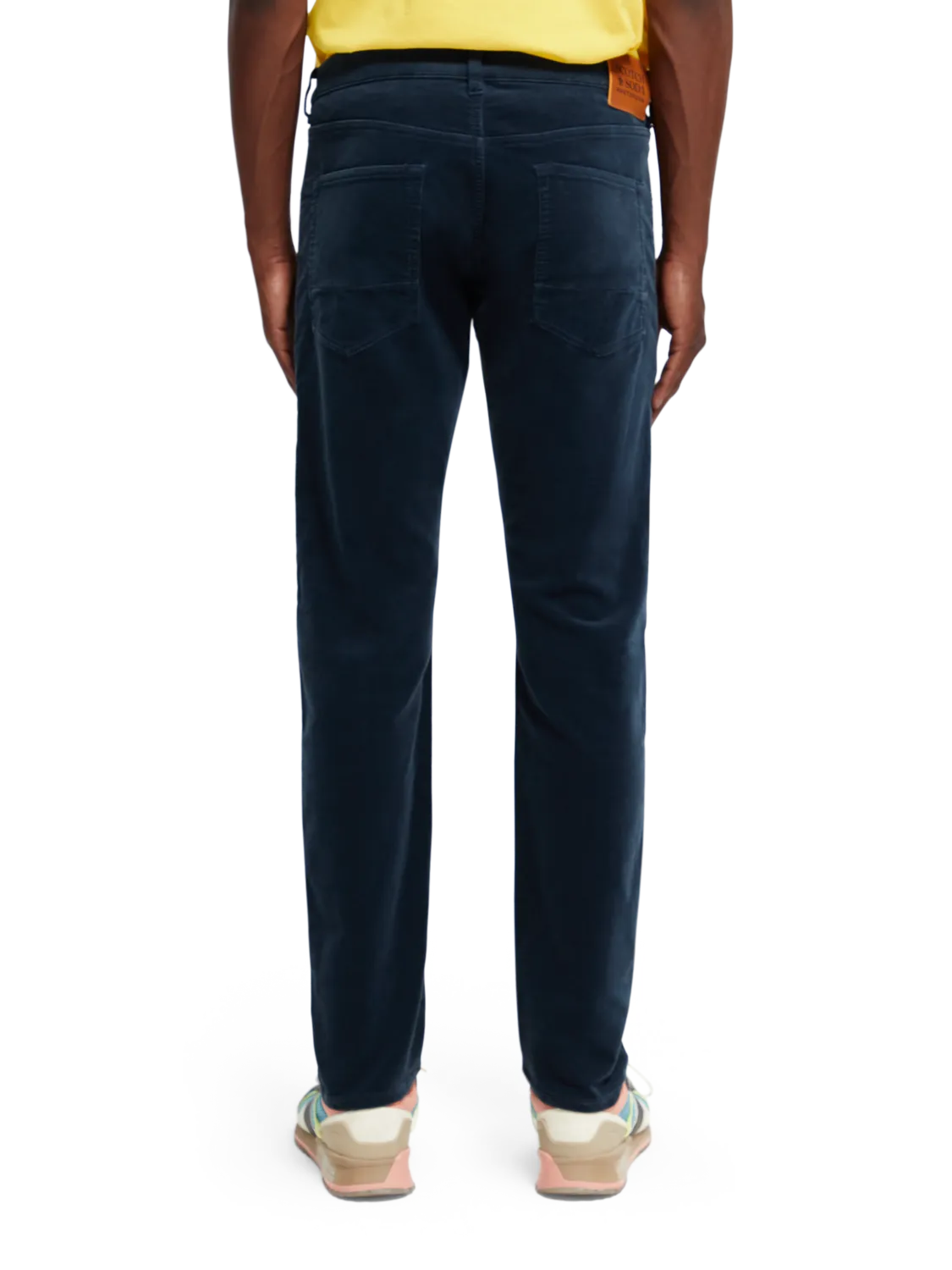Garment Dyed Ralston Corduroy Pant in Steel