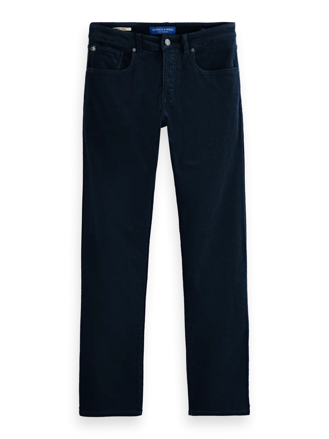Garment Dyed Ralston Corduroy Pant in Steel
