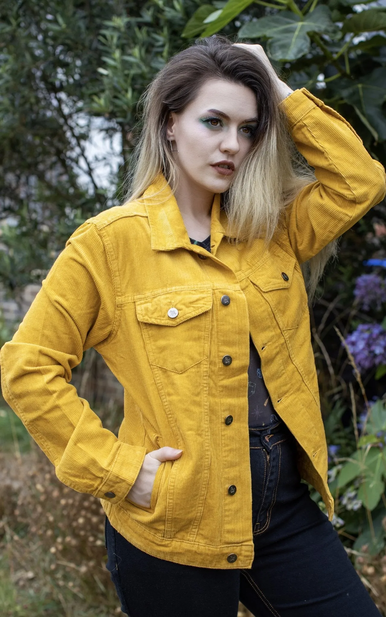 Gold Cord Jacket by Run and Fly