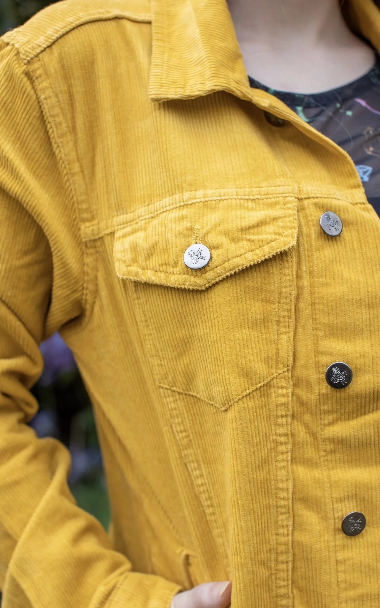 Gold Cord Jacket by Run and Fly