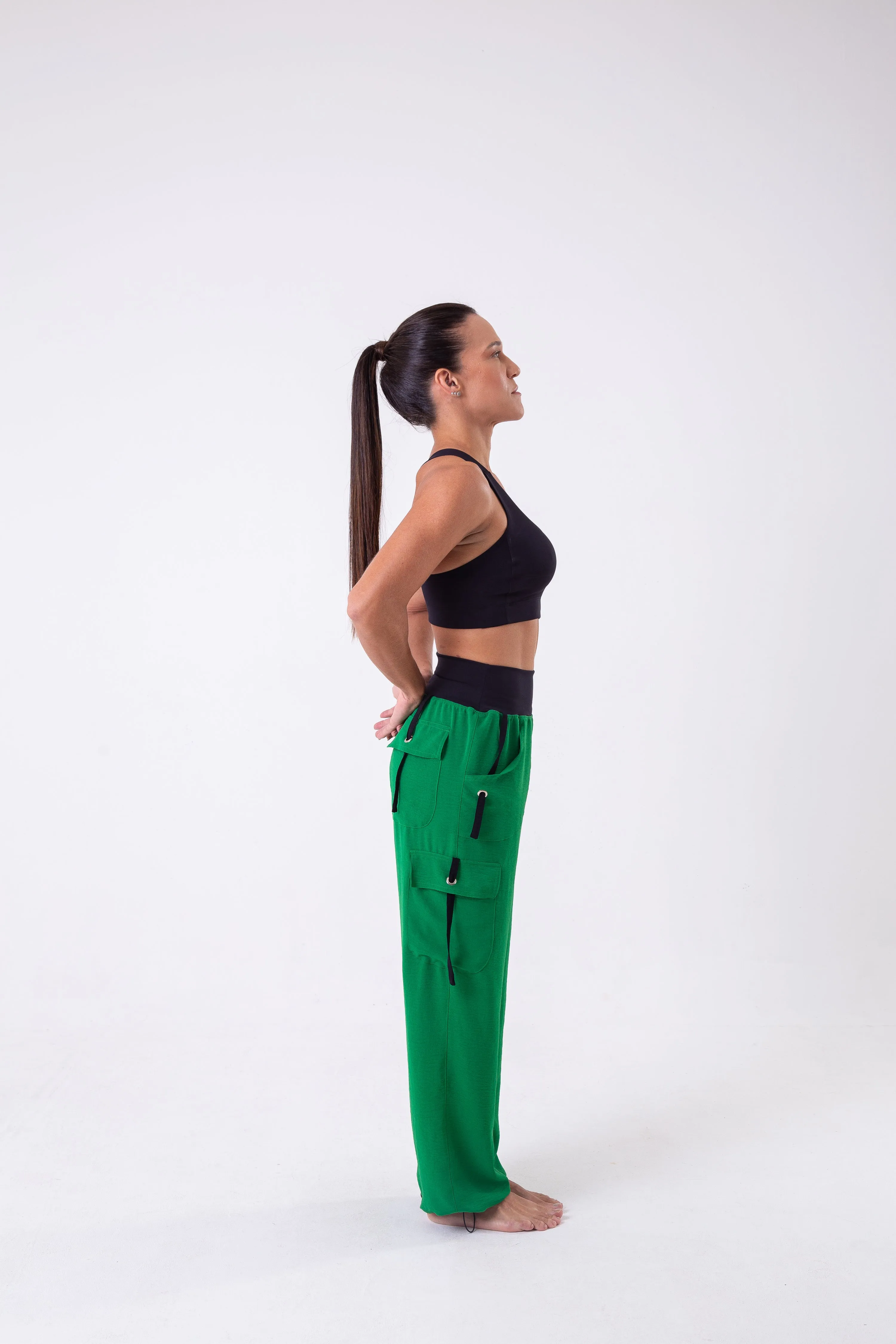 Green Cargo Pant