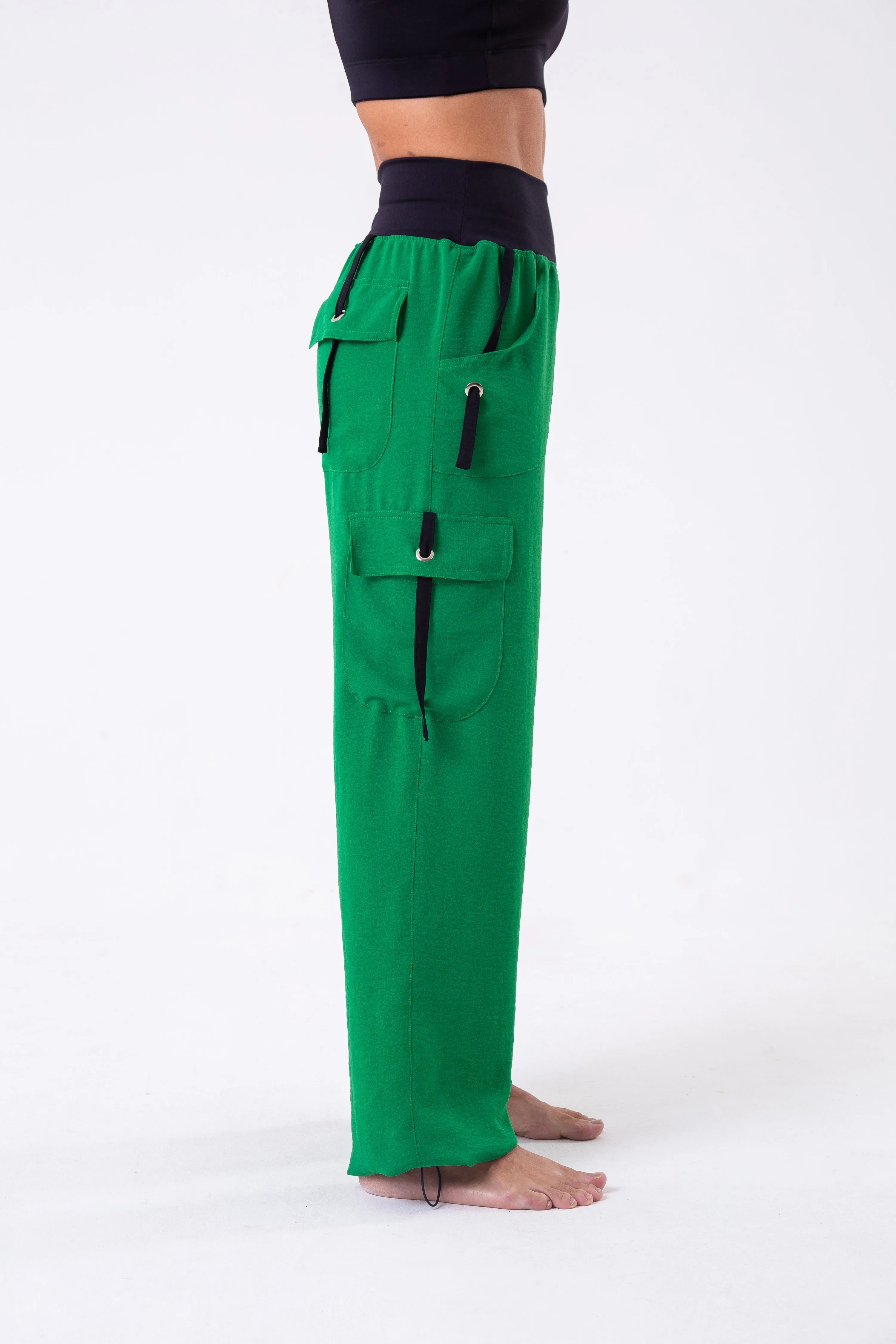 Green Cargo Pant