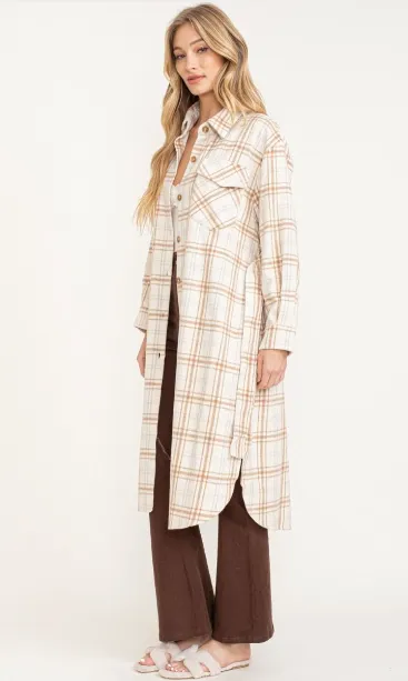 Iris Longline Shacket