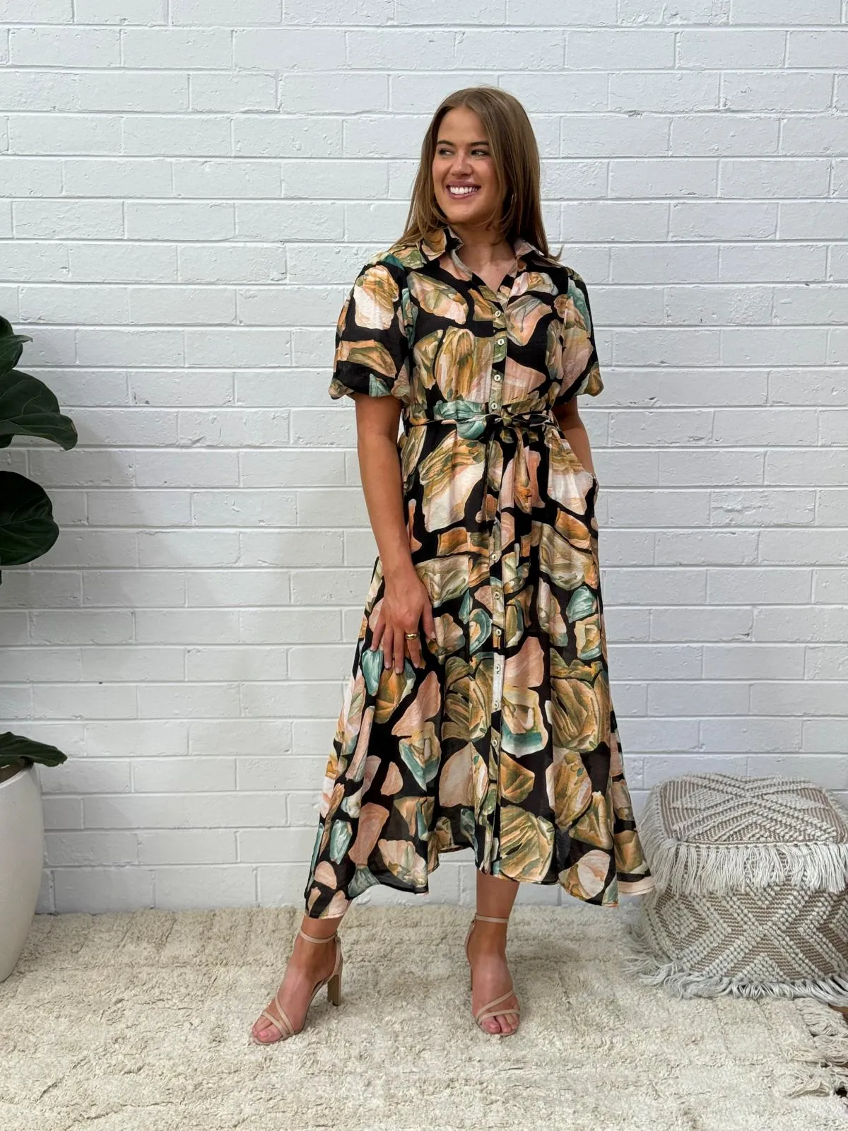 IRIS SHIRT DRESS
