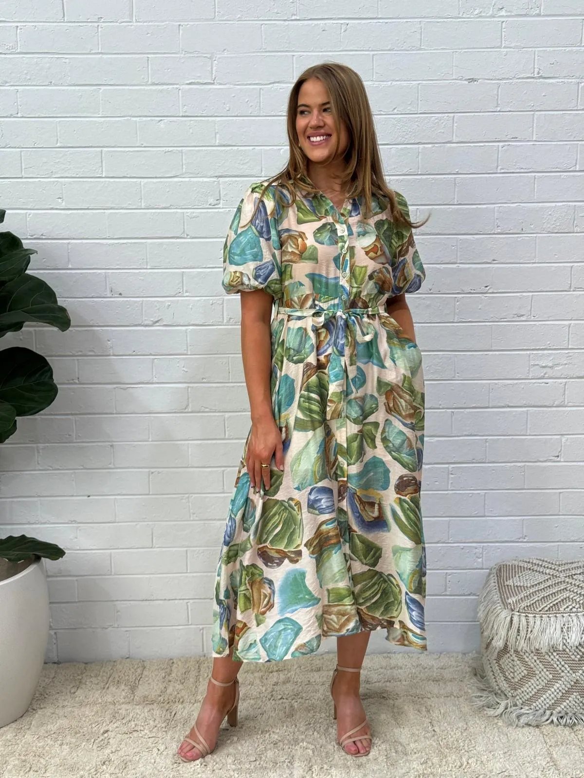 IRIS SHIRT DRESS
