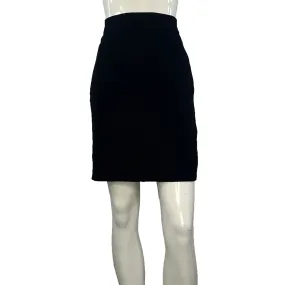 J Crew Pencil Skirt Above-Knee Black Size 4 SKU 000417