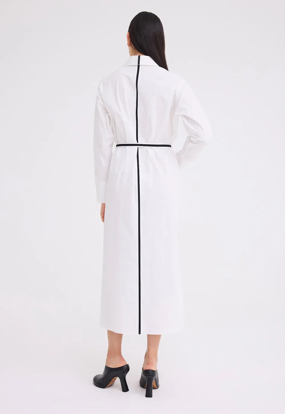 Jac   Jack: Boundary Dress - White/Black