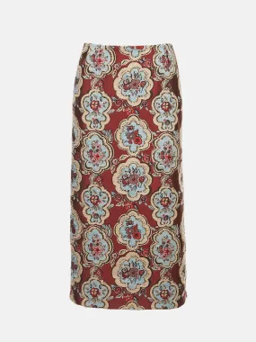 Jacquard Pencil Skirt - Matisse