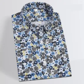 Jenkins Cotton Men Designer Shirt