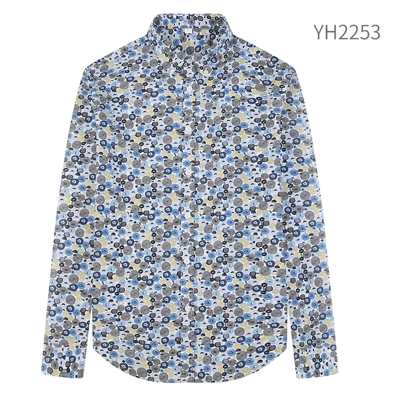 Jenkins Cotton Men Designer Shirt