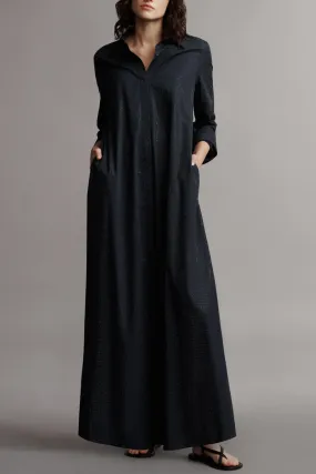 Jenny's Gown With Crystals | Midnight