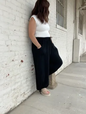 Jogger Harem Drawstring Pants