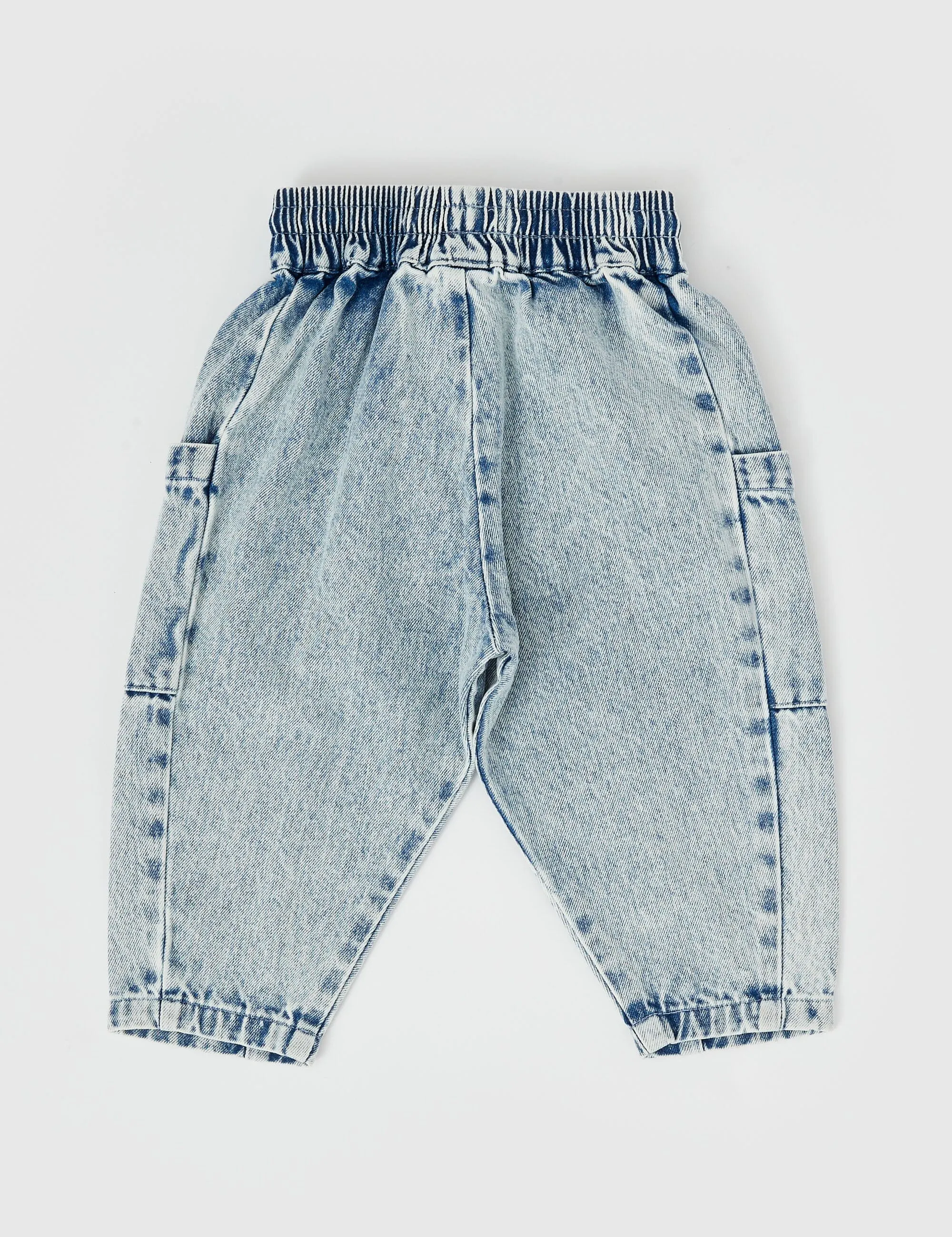 KIT DENIM POCKET PANT (LIGHT DENIM)