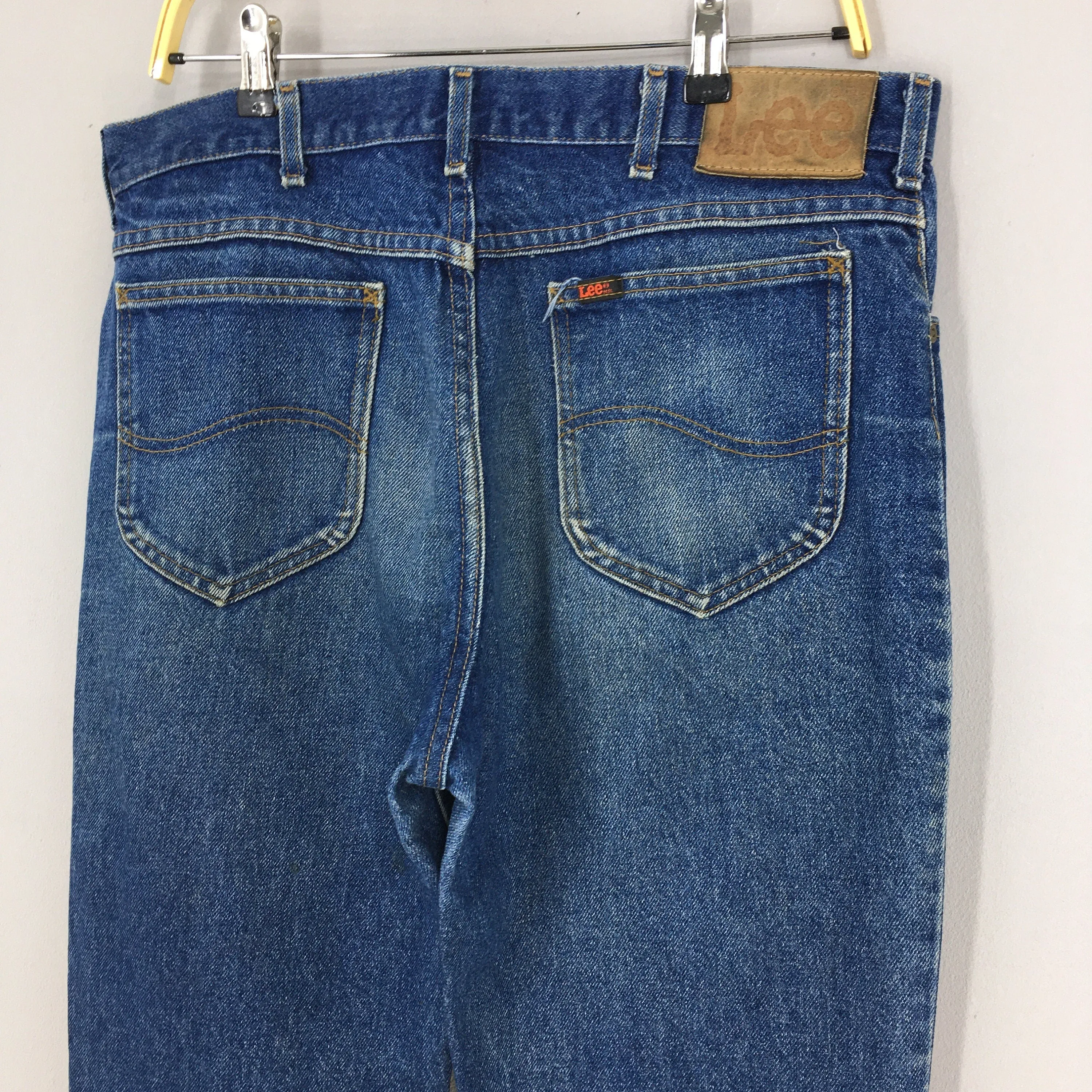Lee Usa Dark Blue Jeans Size 36x33