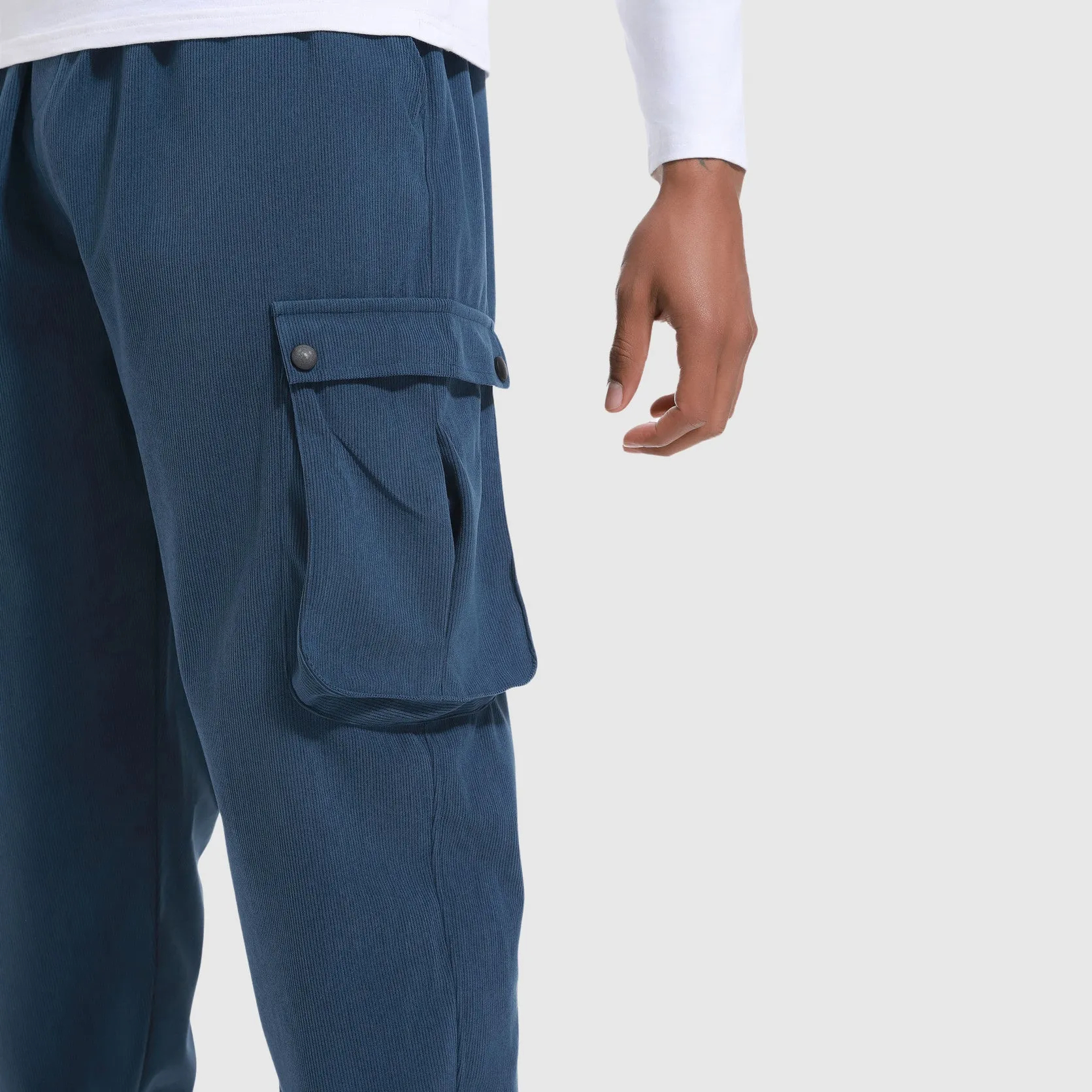 Lorenzo Vitali Classic Corduroy Utility Pants