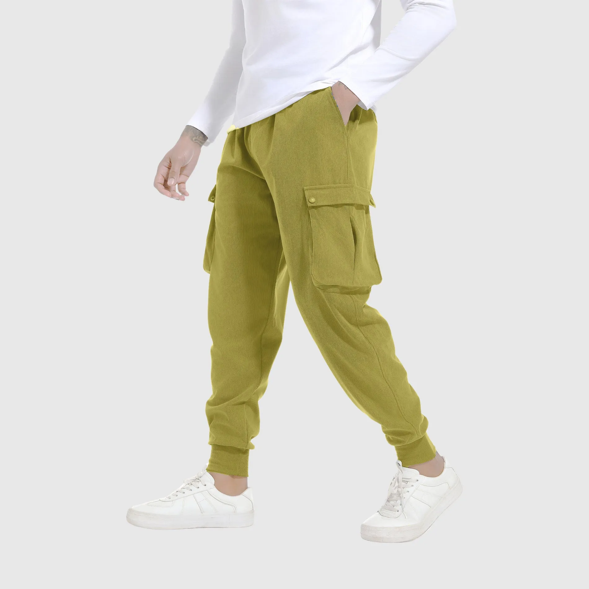 Lorenzo Vitali Classic Corduroy Utility Pants