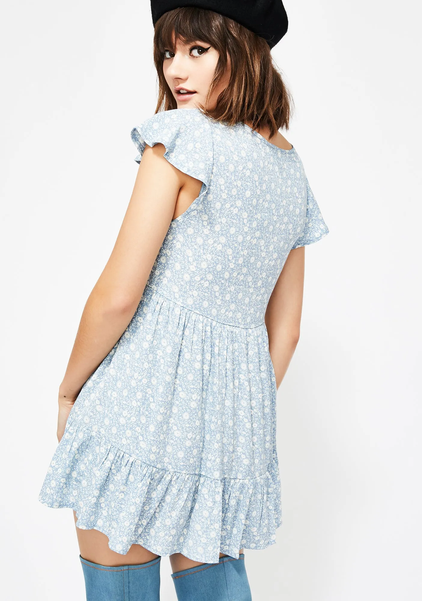 Lucid Dreaming Floral Dress