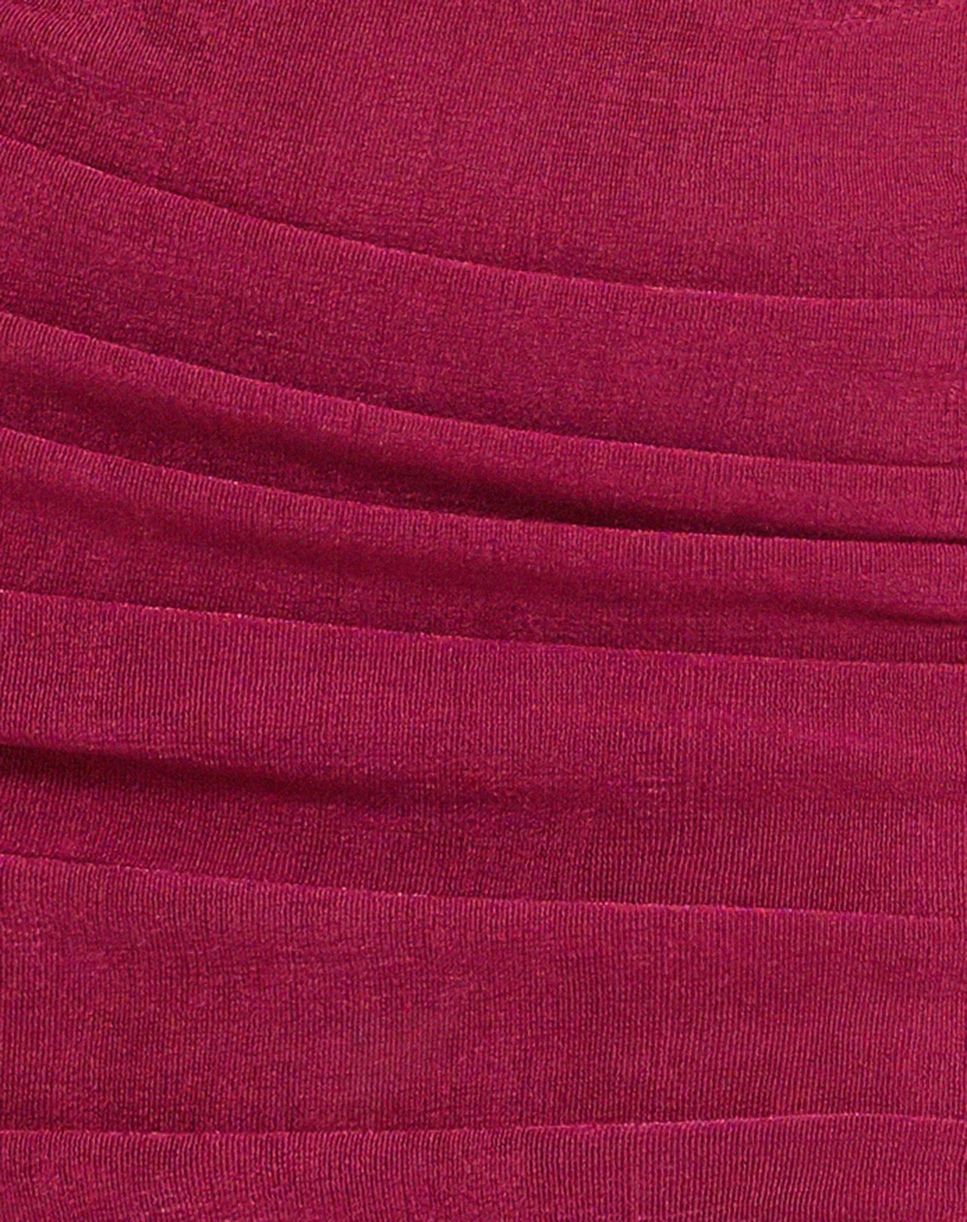Marbella Halterneck Mini Dress in Magenta Purple