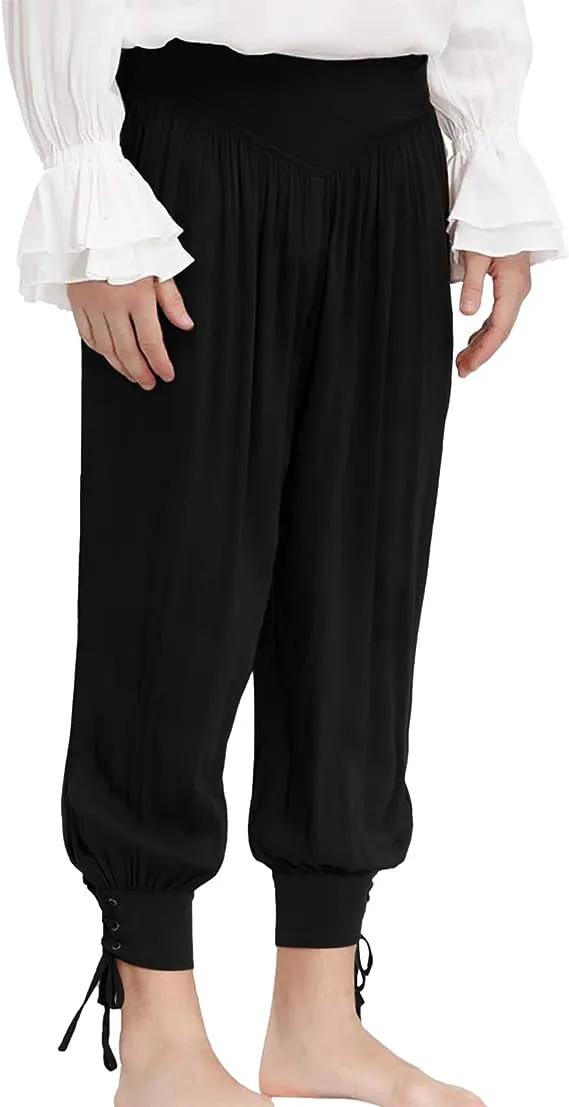 Medieval Pirate Pants for Boys Kids Renaissance Viking Pirate Costume