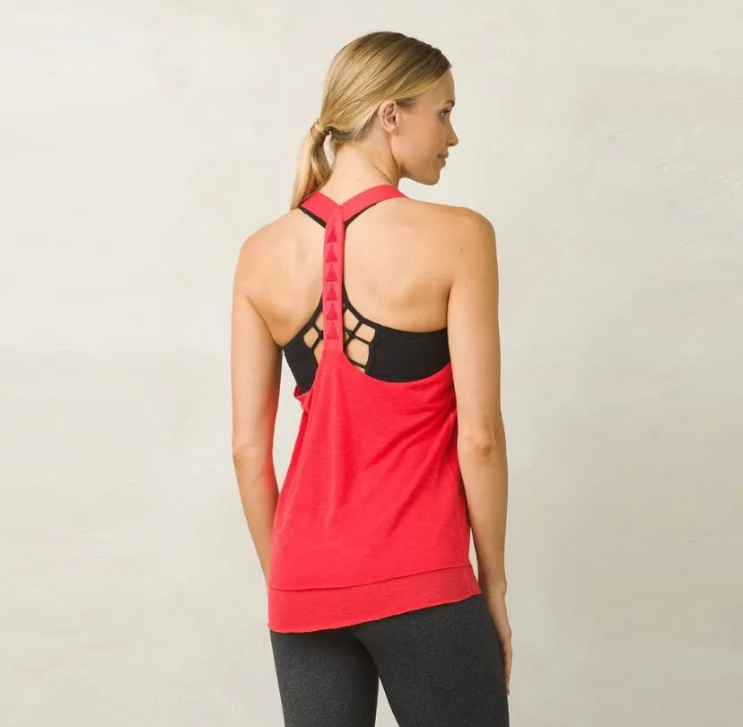 Medium Prana Carmine Tonga Racerback Tank