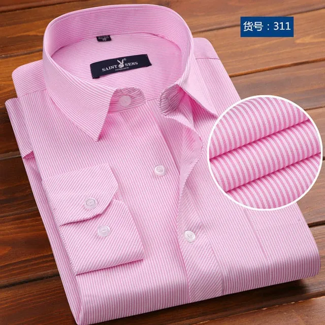 Men Slim Fit Fashion Print Dress Shirt