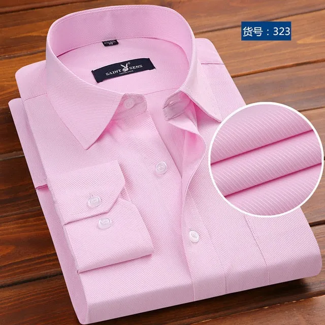 Men Slim Fit Fashion Print Dress Shirt