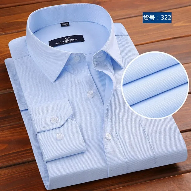 Men Slim Fit Fashion Print Dress Shirt