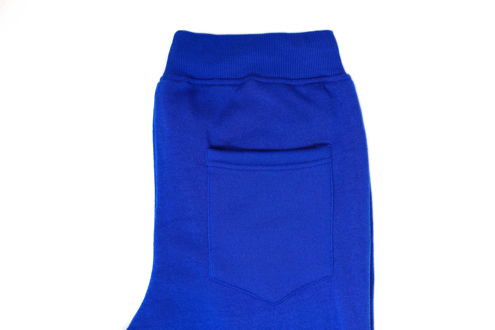 Mens Skinny Track Pants Joggers Trousers Gym Casual Sweat Cuffed Slim Trackies Fleece - Royal Blue - 3XL