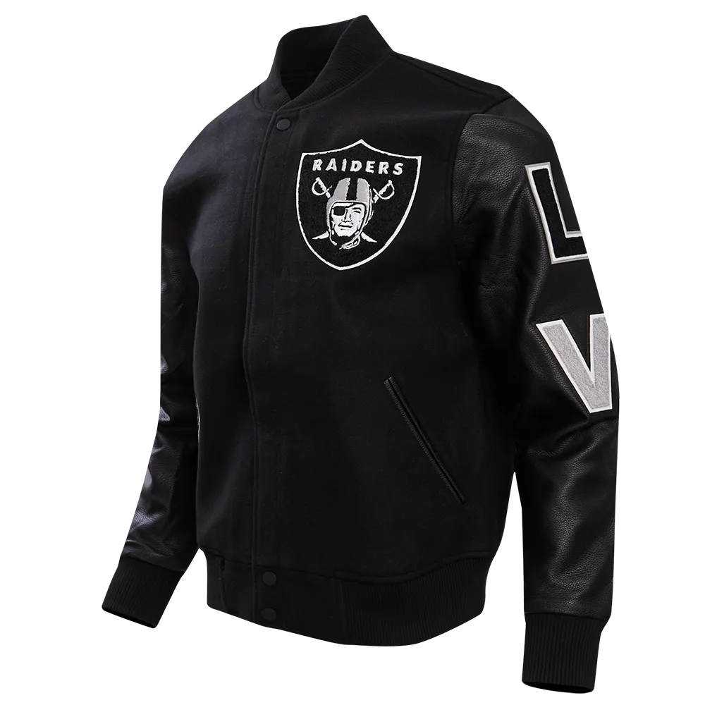 NFL LAS VEGAS RAIDERS CLASSIC WOOL MEN'S VARSITY JACKET