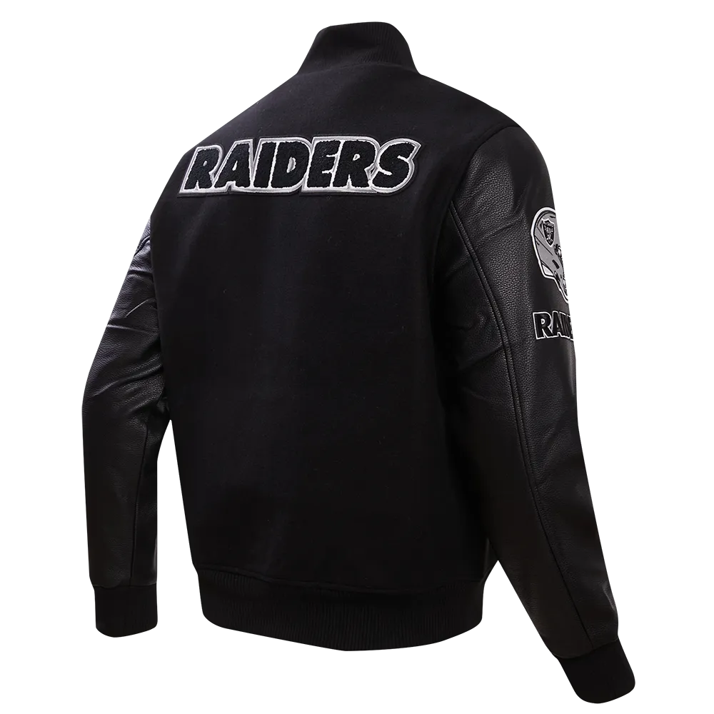 NFL LAS VEGAS RAIDERS CLASSIC WOOL MEN'S VARSITY JACKET
