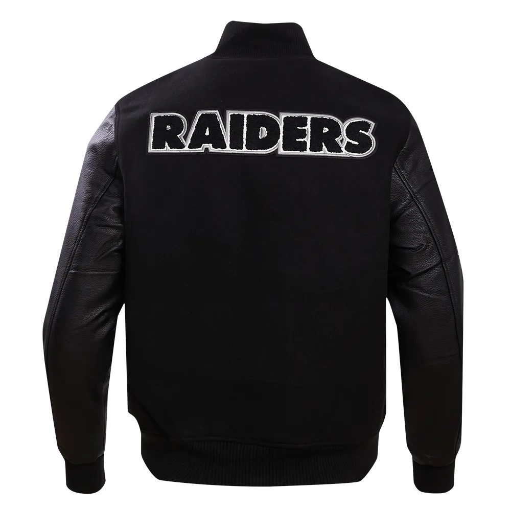 NFL LAS VEGAS RAIDERS CLASSIC WOOL MEN'S VARSITY JACKET